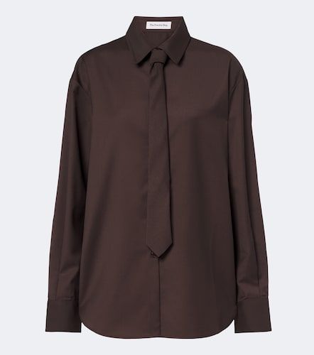 Chemise Peri à cravate - The Frankie Shop - Modalova