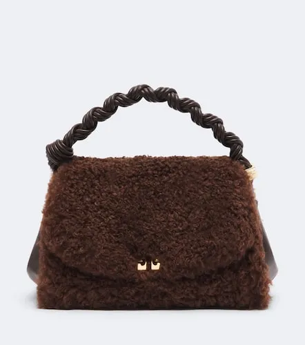 Sac à main Bou Small en teddy - Ganni - Modalova