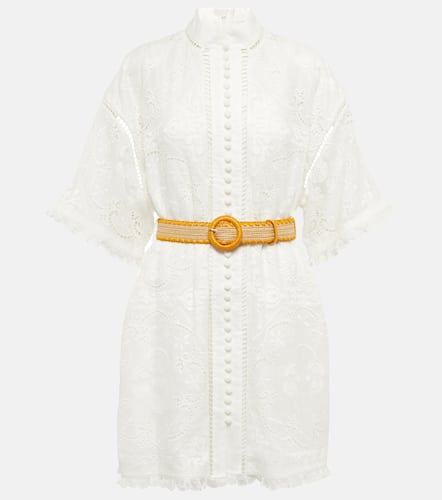 Robe chemise Laurel à broderies anglaises - Zimmermann - Modalova