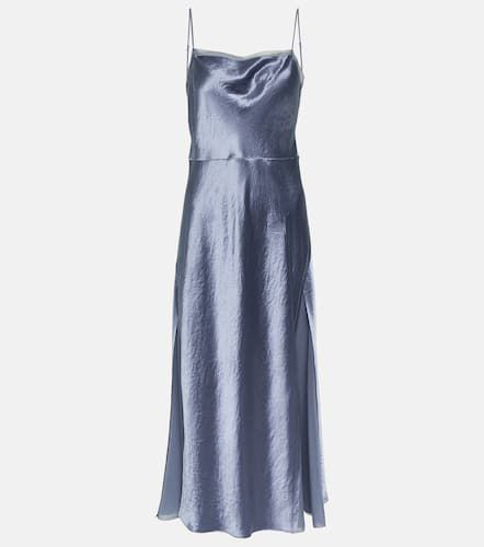 Vince Robe en satin et organza - Vince - Modalova