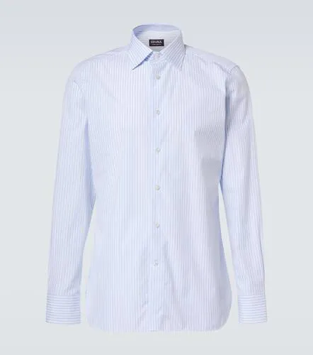 Chemise Oxford rayée en coton - Zegna - Modalova