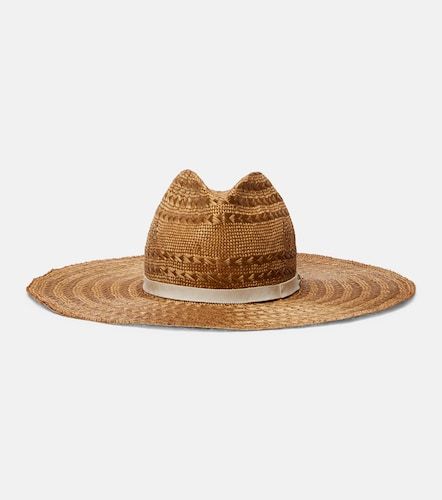 Chapeau Escape VLogo en paille - Valentino Garavani - Modalova