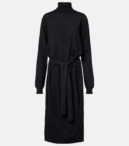Robe midi en laine mélangée - Lemaire - Modalova
