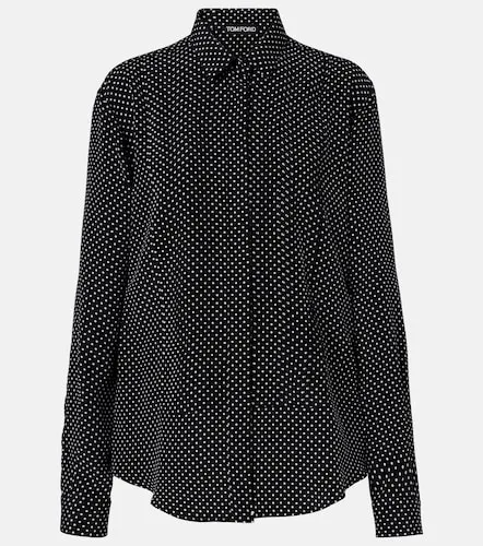 Tom Ford Chemise en soie à pois - Tom Ford - Modalova
