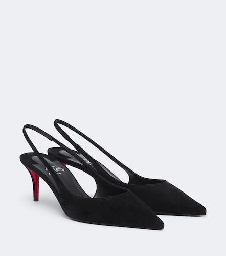 Escarpins slingback Miss Z en daim - Christian Louboutin - Modalova