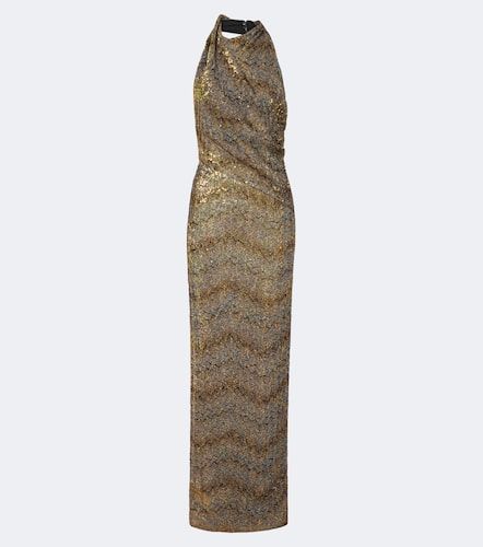 Robe longue en lamé à sequins - Missoni - Modalova