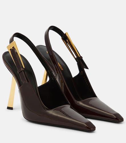 Escarpins Lee 110 en cuir verni - Saint Laurent - Modalova