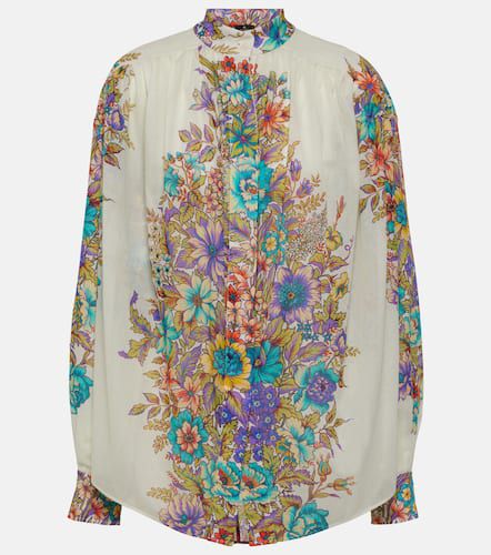 Etro Chemise en coton à fleurs - Etro - Modalova