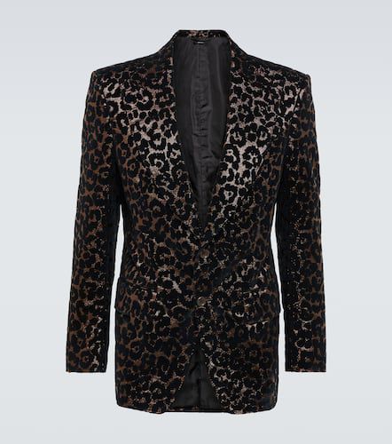 Veste de smoking Atticus à motif léopard - Tom Ford - Modalova