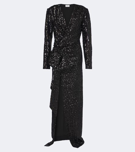 Balmain Robe longue à sequins - Balmain - Modalova