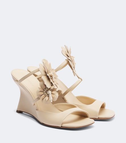 Mules compensées Belara en cuir - Zimmermann - Modalova