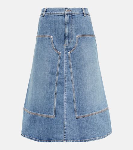 Stella McCartney Jupe midi en jean - Stella McCartney - Modalova