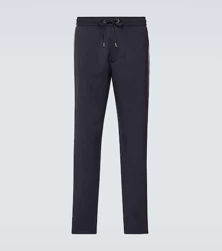 Pantalon en laine mélangée - Moncler - Modalova