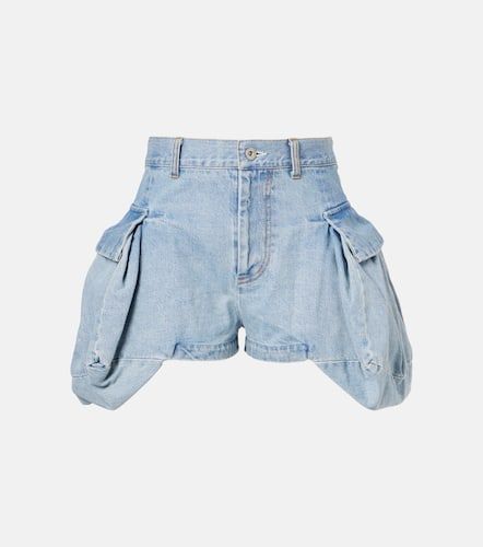 Sacai Short cargo en jean - Sacai - Modalova
