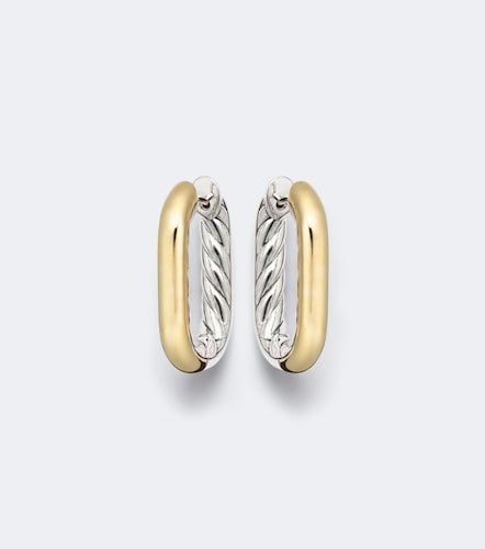 Boucles d'oreilles DY Madison® en argent sterling et or jaune 14 ct - David Yurman - Modalova
