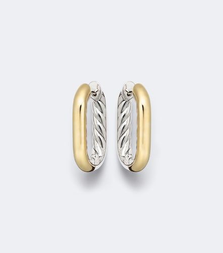Boucles d'oreilles DY Madison® en argent sterling et or jaune 14 ct - David Yurman - Modalova