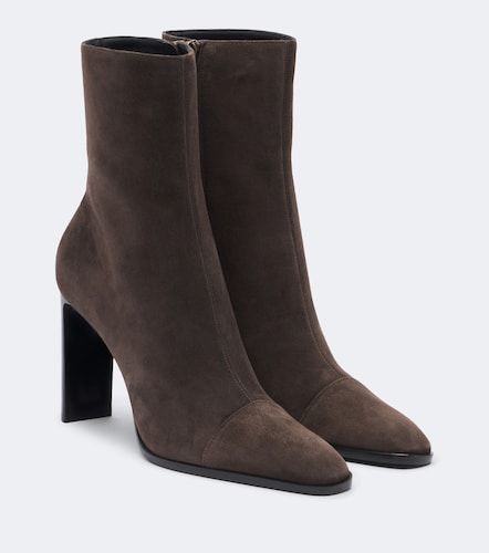 Bottines Venetia en daim - Saint Laurent - Modalova