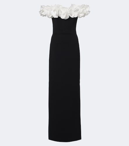 Robe longue Cosima à appliqués floraux - Rebecca Vallance - Modalova