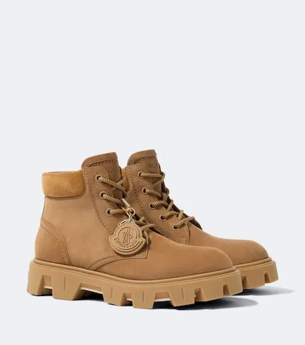 Moncler Bottines Peak City en daim - Moncler - Modalova