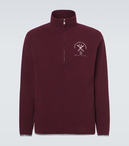 Sweat-shirt en cachemire et coton mélangés - Brunello Cucinelli - Modalova