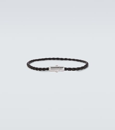 Bracelet en cuir et argent sterling - Bottega Veneta - Modalova