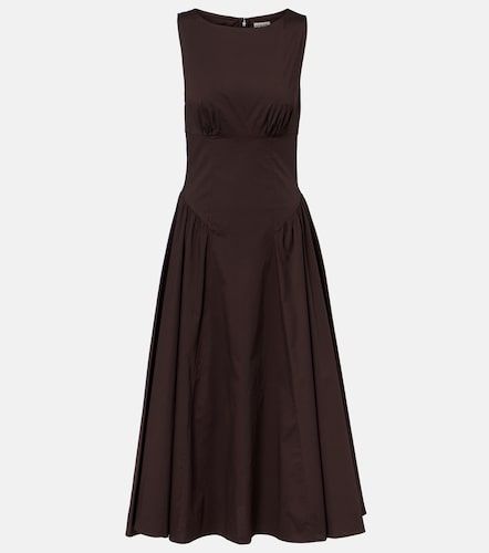 Staud Robe midi Gwen en coton - Staud - Modalova