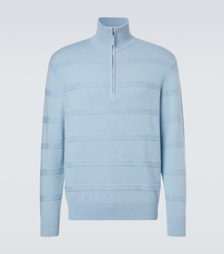Pull à col roulé en coton et cachemire - Allude - Modalova