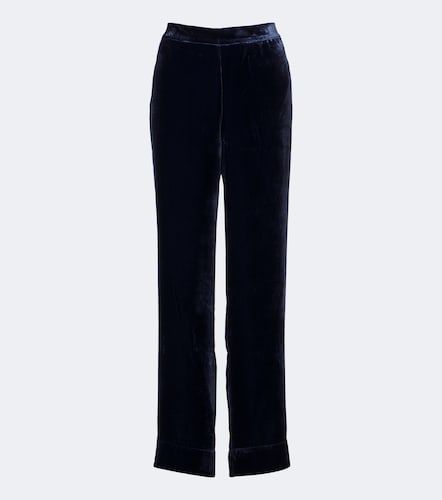 Pantalon ample London en velours - Asceno - Modalova