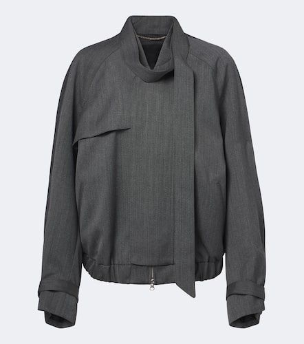 Veste bomber en laine vierge - Victoria Beckham - Modalova
