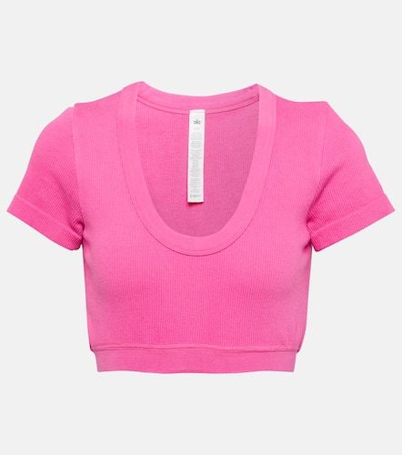 Alo Yoga Top raccourci Serene - Alo Yoga - Modalova