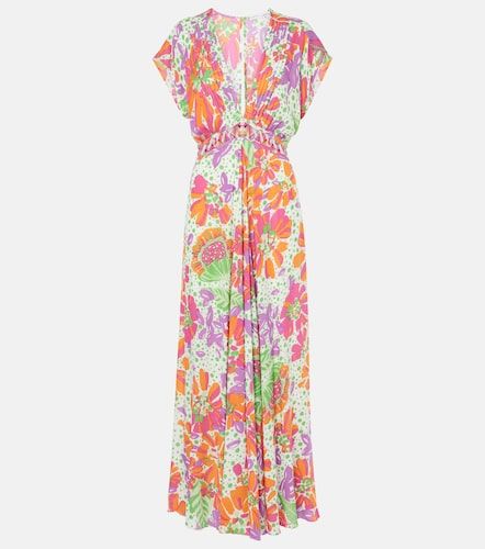 Robe longue Cecile à fleurs - Poupette St Barth - Modalova