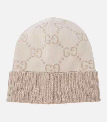 Bonnet GG en jacquard de cachemire - Gucci - Modalova