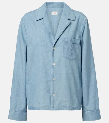 Chemise Cassandre en denim - Saint Laurent - Modalova