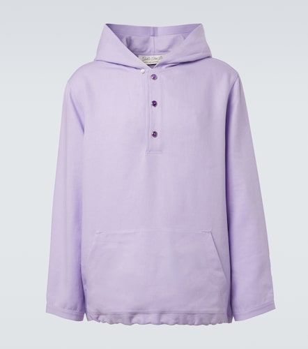 Veste à capuche en lin avec améthyste - God's True Cashmere - Modalova
