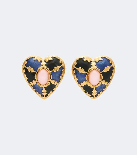 Boucles d'oreilles clip à ornements - Saint Laurent - Modalova