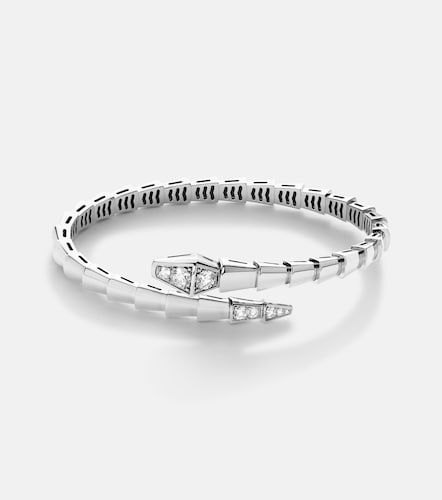 Bracelet Serpenti Viper en or blanc 18 ct et diamants - Bvlgari - Modalova