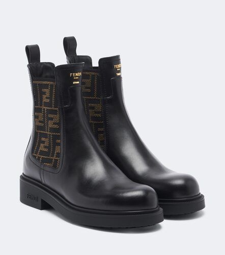 Bottines Chelsea Commando en cuir - Fendi - Modalova