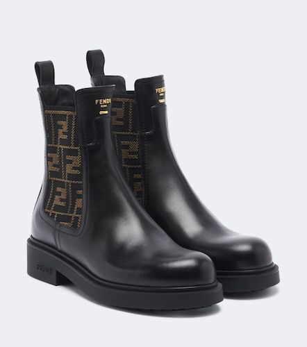 Bottines Chelsea Commando en cuir - Fendi - Modalova