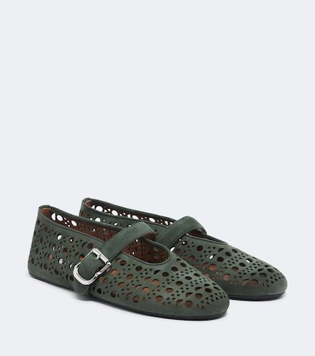Alaïa Ballerines Vienne en daim - Alaia - Modalova