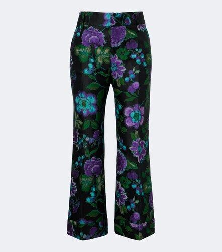 Pantalon droit Hendrix à fleurs - La DoubleJ - Modalova