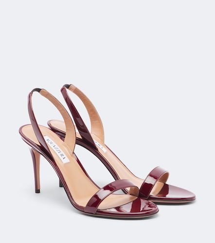 Sandales slingback So Nude en cuir verni - Aquazzura - Modalova