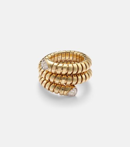 Bague Trisola en or 18 ct et diamants - Marina B - Modalova