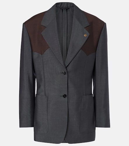 Blazer Medusa en laine et mohair - Versace - Modalova