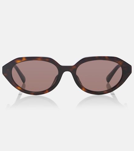 Lunettes de soleil ovales Double G - Gucci - Modalova