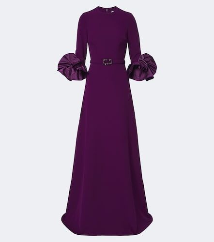 Safiyaa Robe longue Belen en crêpe - Safiyaa - Modalova
