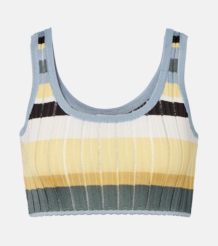 Alaïa Débardeur court à rayures - Alaia - Modalova