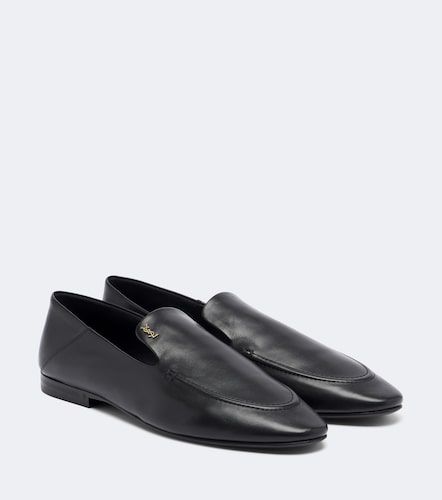 Mocassins Alain en cuir - Saint Laurent - Modalova