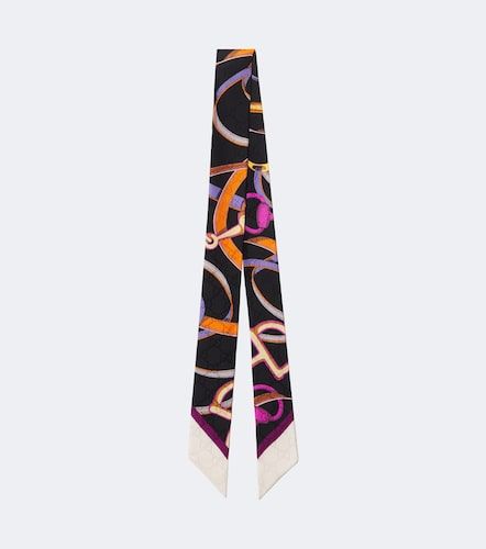 Gucci Foulard en soie à imprimé - Gucci - Modalova
