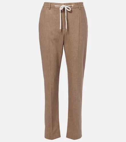 Pantalon fuselé en laine et cachemire - Eleventy - Modalova