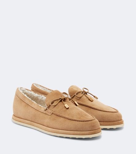 Chaussures bateau Gommino en daim - Tod's - Modalova